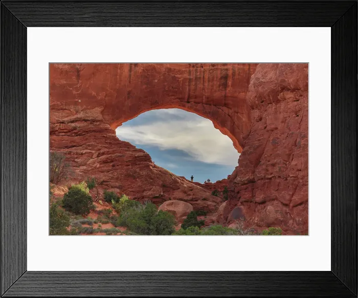 Framed Print : South Window Arch, Arches National Park, Utah, US Framed Print : South Window Arch, Arches National Park, Utah, US