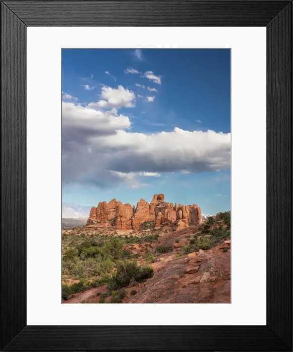 Framed Print : The Windows, Arches National Park, Utah, US Framed Print : The Windows, Arches National Park, Utah, US
