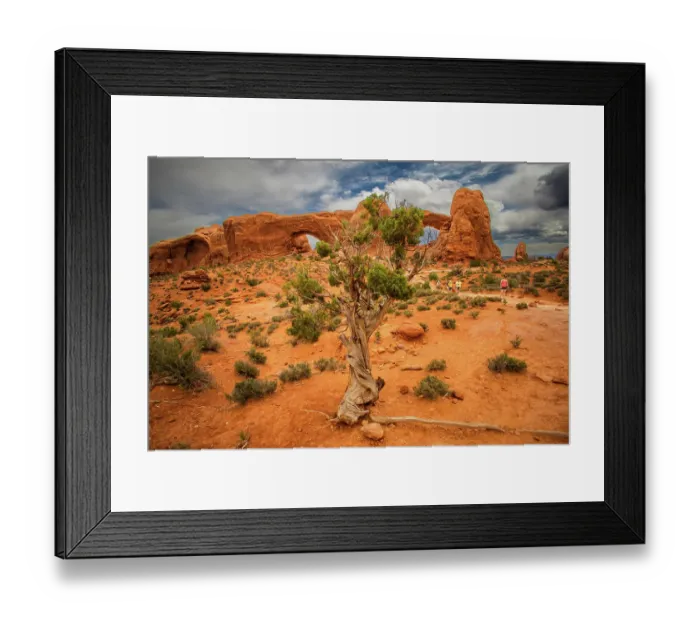 Framed Print : Turret Arch, Arches National Park, Utah, US