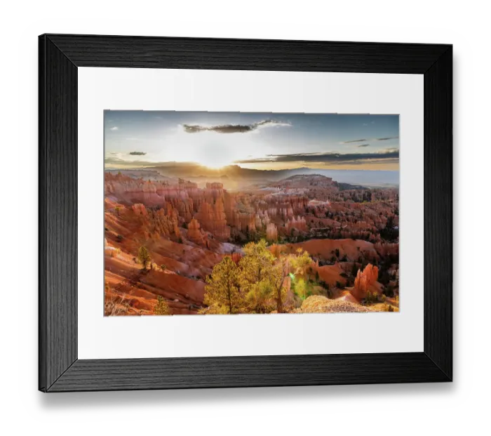 Framed Print : Sunrise, Bryce Canyon National Park, Utah, US Framed Print : Sunrise, Bryce Canyon National Park, Utah, US