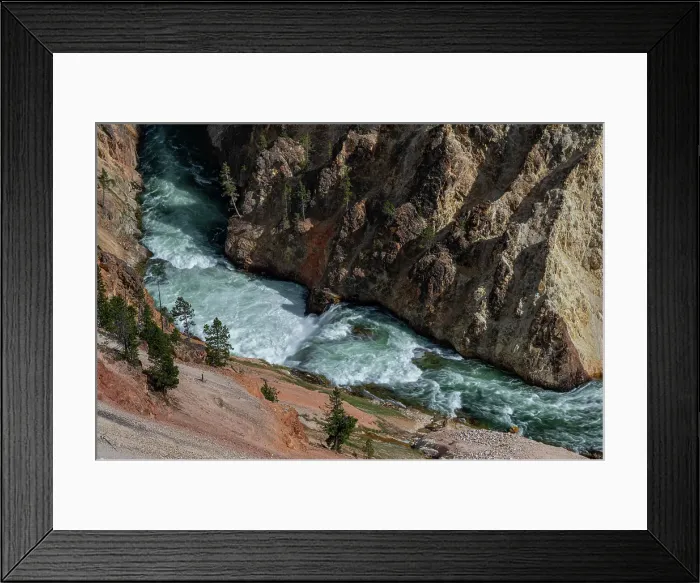 Framed Print : USA, Wyoming. Grand Canyon of Yellowstone River, Yellowstone National Park Framed Print : USA, Wyoming. Grand Canyon of Yellowstone River, Yellowstone National Park