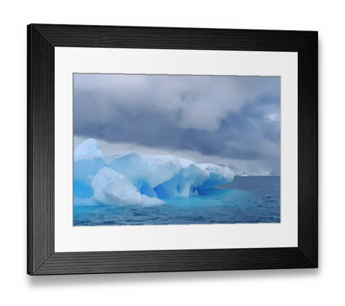 Framed Print : The coast of Brabant Island at Chiriguano Bay in the Palmer Archipelago during spring. Antarctica, Antarctic Peninsula, Palmer Archipelago