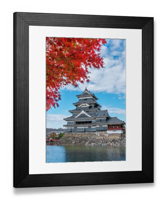 Framed Print : Matsumoto Castle, Matsumoto, Japan Framed Print : Matsumoto Castle, Matsumoto, Japan
