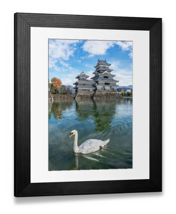 Framed Print : Matsumoto Castle, Matsumoto, Japan Framed Print : Matsumoto Castle, Matsumoto, Japan