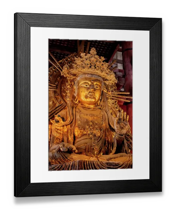 Framed Print : Kokuzo Bosatsu, Great Buddha Hall, Todai-ji temple, Nara, Japan Framed Print : Kokuzo Bosatsu, Great Buddha Hall, Todai-ji temple, Nara, Japan