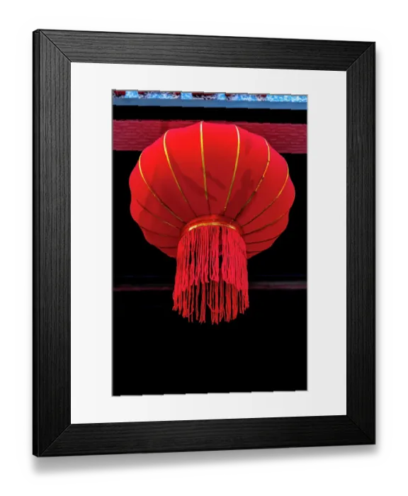 Framed Print : Red fabric lantern, Shinjuku, Tokyo, Japan Framed Print : Red fabric lantern, Shinjuku, Tokyo, Japan