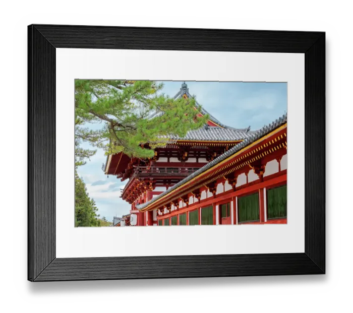 Framed Print : Todai-ji temple, Nara, Japan