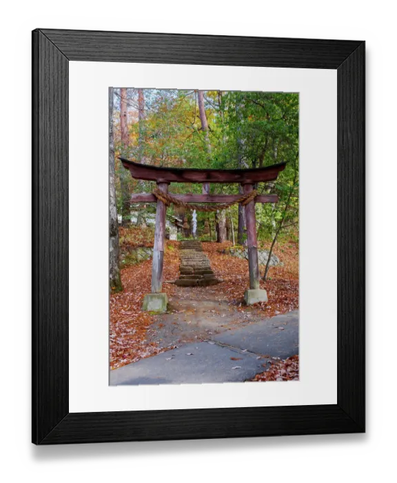 Framed Print : Torii gate, Hida No Sato, Hida Folk Village, Takayama, Japan Framed Print : Torii gate, Hida No Sato, Hida Folk Village, Takayama, Japan