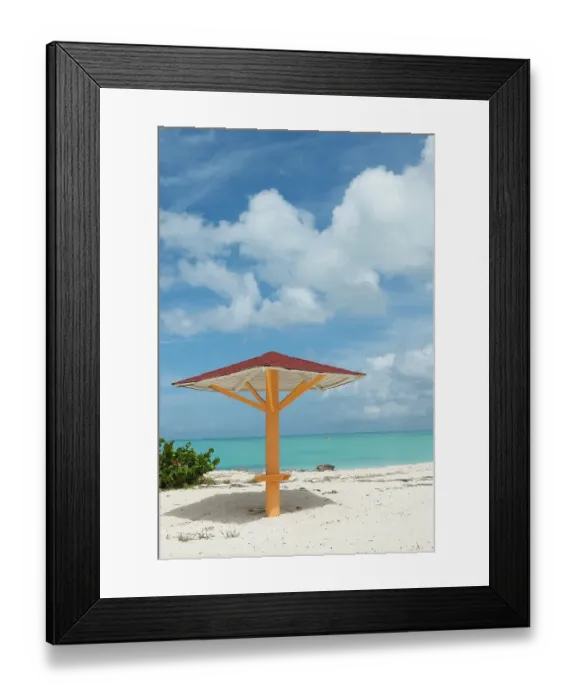 Framed Print : Antigua, West Indies. Beautiful pristine beaches