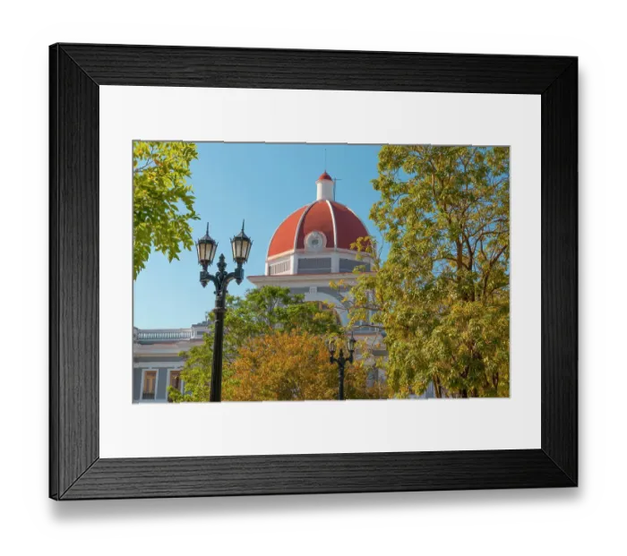 Framed Print : Cuba, Cienfuegos. Town Hall dome Framed Print : Cuba, Cienfuegos. Town Hall dome