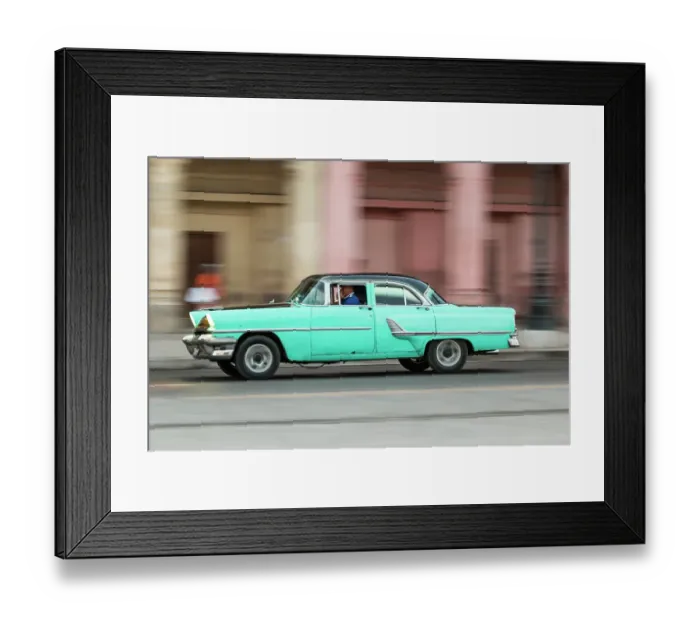 Framed Print : Cuba, Havana. Vintage 1955 Mercury Monterey 4-door sedan. (Editorial Use Only) Framed Print : Cuba, Havana. Vintage 1955 Mercury Monterey 4-door sedan. (Editorial Use Only)