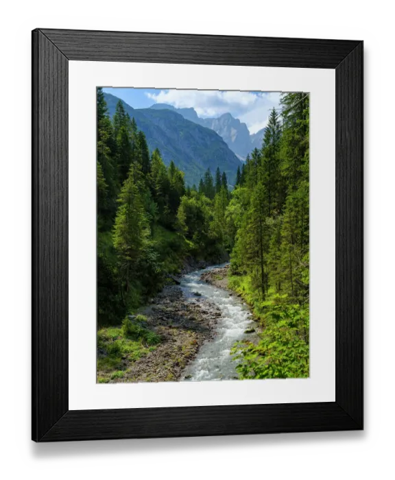 Framed Print : The valley Lechtal near Mitteregg in the Lechtal Alps Mt. Heiterwand in the background. Central Europe, Austria, Tyrol Framed Print : The valley Lechtal near Mitteregg in the Lechtal Alps Mt. Heiterwand in the background. Central Europe, Austria, Tyrol