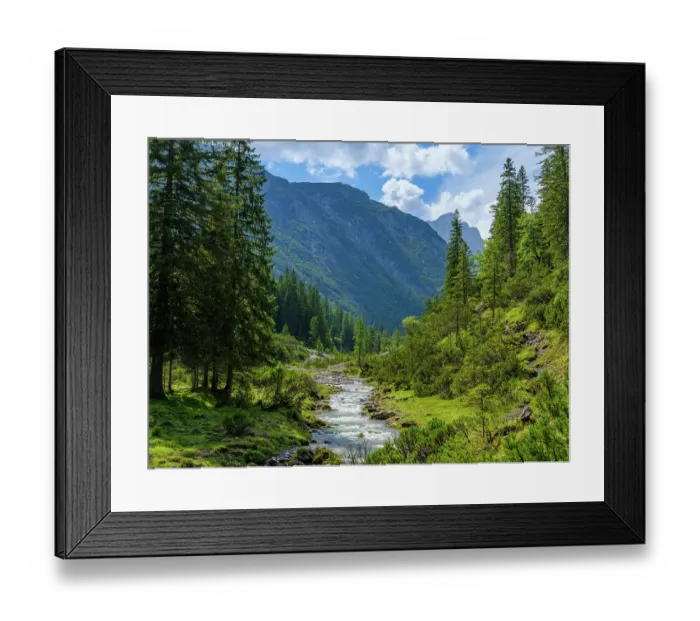 Framed Print : The valley Lechtal near Mitteregg in the Lechtal Alps Mt. Heiterwand in the background. Central Europe, Austria, Tyrol Framed Print : The valley Lechtal near Mitteregg in the Lechtal Alps Mt. Heiterwand in the background. Central Europe, Austria, Tyrol