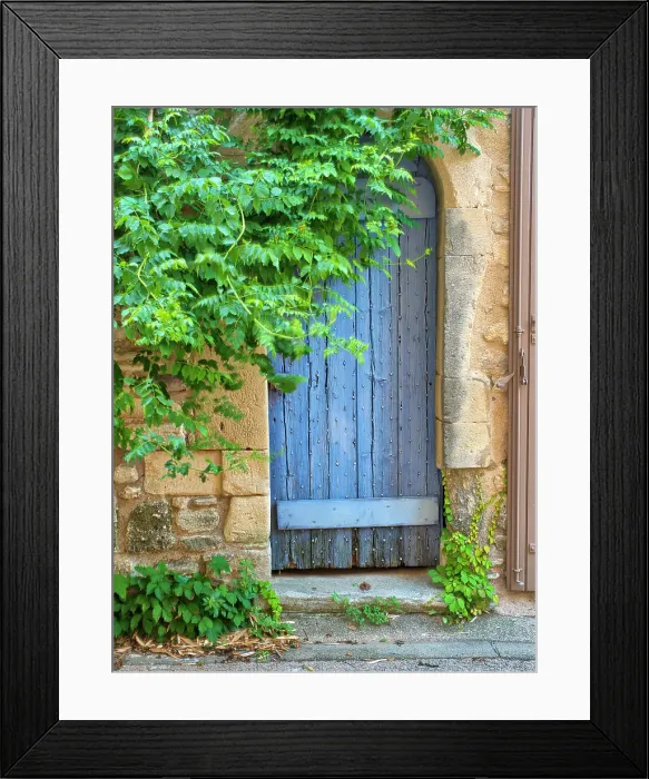 Framed Print : France, Provence. Street of the village Goult. (Editorial Use Only) Framed Print : France, Provence. Street of the village Goult. (Editorial Use Only)