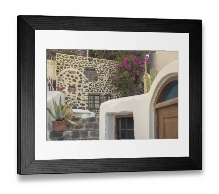 Framed Print : Entryway, Mykonos, Greece Framed Print : Entryway, Mykonos, Greece