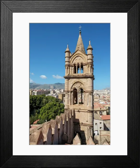 Framed Print : Palermo, Sicily. Cathedral of Palermo, built in 1104 this famous cathedral embodies the unique Arab-Norman Style architecture Framed Print : Palermo, Sicily. Cathedral of Palermo, built in 1104 this famous cathedral embodies the unique Arab-Norman Style architecture