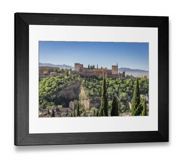 Framed Print : Albaicin, Province of Granada, Andalusia, Spain. Alcazar of the Alhambra Framed Print : Albaicin, Province of Granada, Andalusia, Spain. Alcazar of the Alhambra