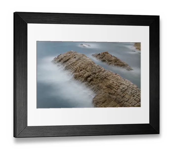 Framed Print : Spain, Cabo Blanco. Ocean rock formations Framed Print : Spain, Cabo Blanco. Ocean rock formations