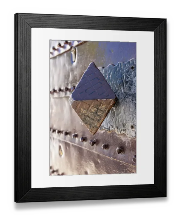 Framed Print : Albaicin, Province of Granada, Andalusia, Spain. An old metal door Framed Print : Albaicin, Province of Granada, Andalusia, Spain. An old metal door