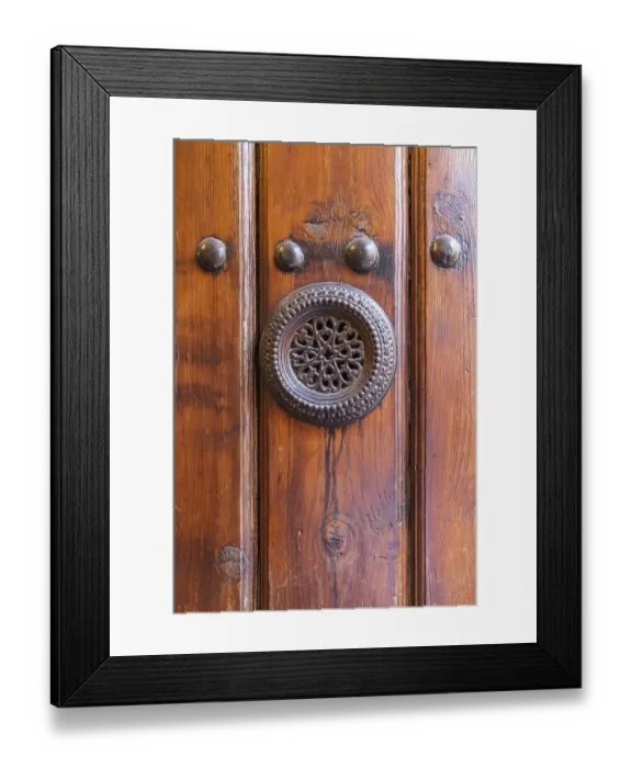 Framed Print : Centro District, Cordoba, Cordoba Province, Andalusia, Spain. Metal peep hole on an old Spanish door Framed Print : Centro District, Cordoba, Cordoba Province, Andalusia, Spain. Metal peep hole on an old Spanish door