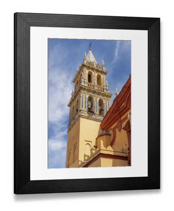 Framed Print : Triana, Seville, Andalusia, Spain. Santa Ana Church Framed Print : Triana, Seville, Andalusia, Spain. Santa Ana Church