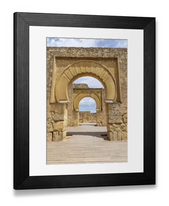 Framed Print : Medina Azahara, Cordoba, Andalusia, Spain. Ruins at the archaeological site of Medina Azahara, a Moorish fortified palace outside of Cordoba Framed Print : Medina Azahara, Cordoba, Andalusia, Spain. Ruins at the archaeological site of Medina Azahara, a Moorish fortified palace outside of Cordoba