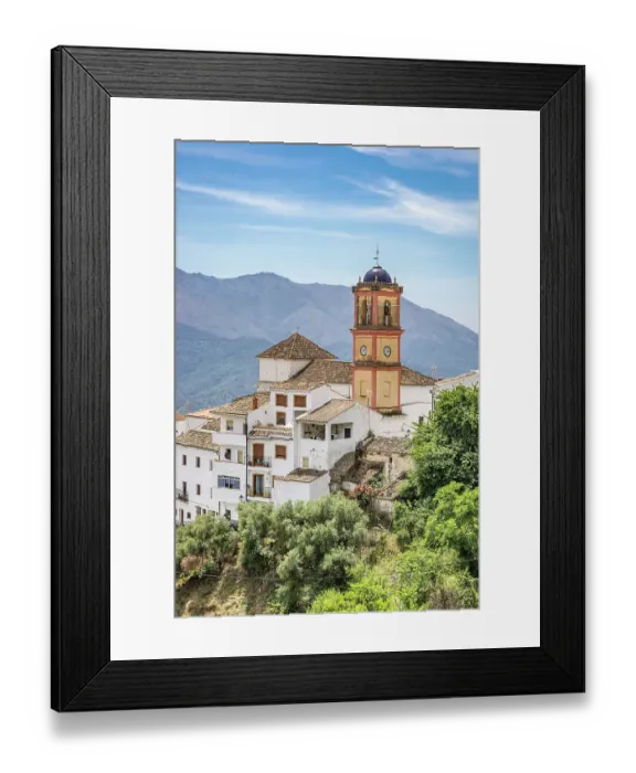 Framed Print : Algatocin, Malaga, Andalusia, Spain. Mountain village Framed Print : Algatocin, Malaga, Andalusia, Spain. Mountain village