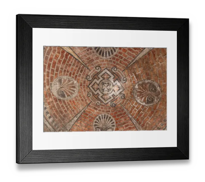 Framed Print : Antequera, Malaga, Andalusia, Spain. Decorated brick dome. (Editorial Use Only) Framed Print : Antequera, Malaga, Andalusia, Spain. Decorated brick dome. (Editorial Use Only)