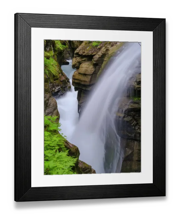 Framed Print : The gorge Felsbachschlucht near Flims, carved out in the remains of the Flims Rockslide, Switzerland, Grisons Framed Print : The gorge Felsbachschlucht near Flims, carved out in the remains of the Flims Rockslide, Switzerland, Grisons