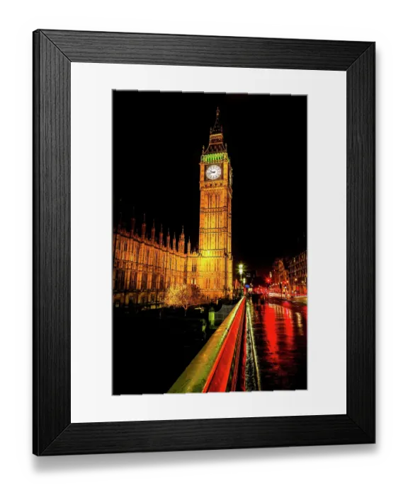 Framed Print : Big Ben, Westminster Bridge, houses of Parliament, Westminster, London, England Framed Print : Big Ben, Westminster Bridge, houses of Parliament, Westminster, London, England