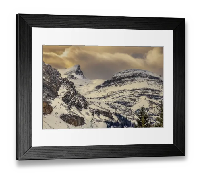 Framed Print : Canadian Rockies, Canada Framed Print : Canadian Rockies, Canada