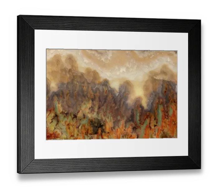 Framed Print : USA, Washington State, Sammamish. Prudent Man agate from Idaho Framed Print : USA, Washington State, Sammamish. Prudent Man agate from Idaho
