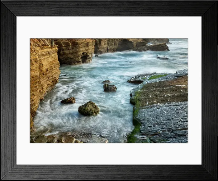 Framed Print : USA, California, San Diego. Tidal flow at Cabrillo National Monument tide pools Framed Print : USA, California, San Diego. Tidal flow at Cabrillo National Monument tide pools