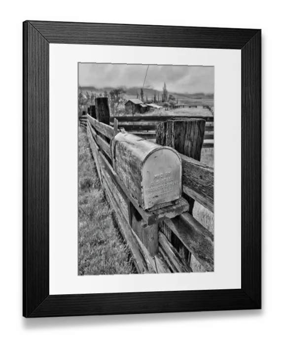 Framed Print : USA, Washington State. Columbia Hills State Park with barn and fence line. (Editorial Use Only) Framed Print : USA, Washington State. Columbia Hills State Park with barn and fence line. (Editorial Use Only)