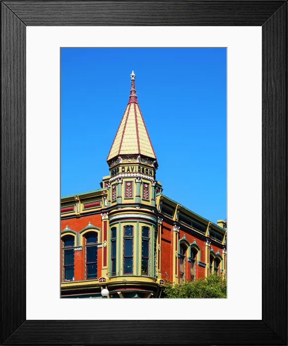 Framed Print : Davidson Building, Ellensburg, Washington State, USA Framed Print : Davidson Building, Ellensburg, Washington State, USA