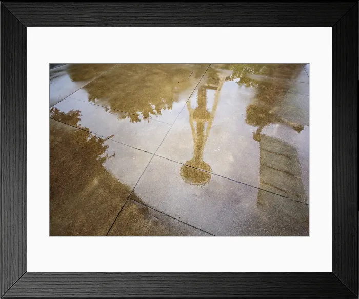 Framed Print : Reflection of Space Needle, Seattle, Washington State, USA Framed Print : Reflection of Space Needle, Seattle, Washington State, USA