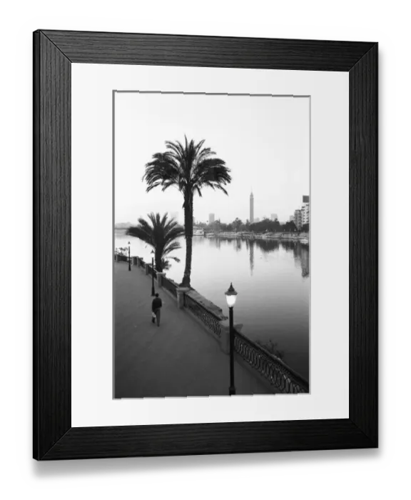 Framed Print : Cairo Egypt, Along the Nile River Framed Print : Cairo Egypt, Along the Nile River