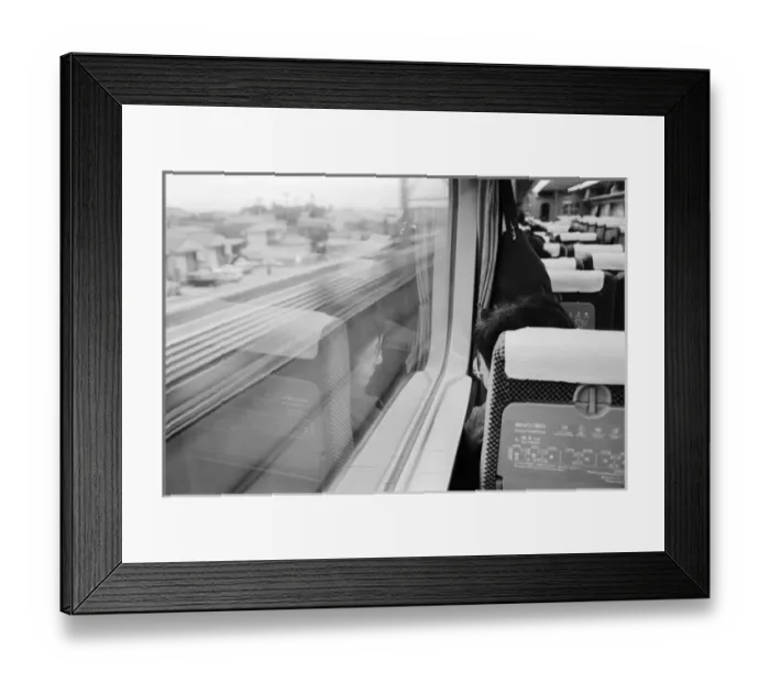 Framed Print : Asia, Japan. Aboard the Shinkansen Bullet Train Framed Print : Asia, Japan. Aboard the Shinkansen Bullet Train