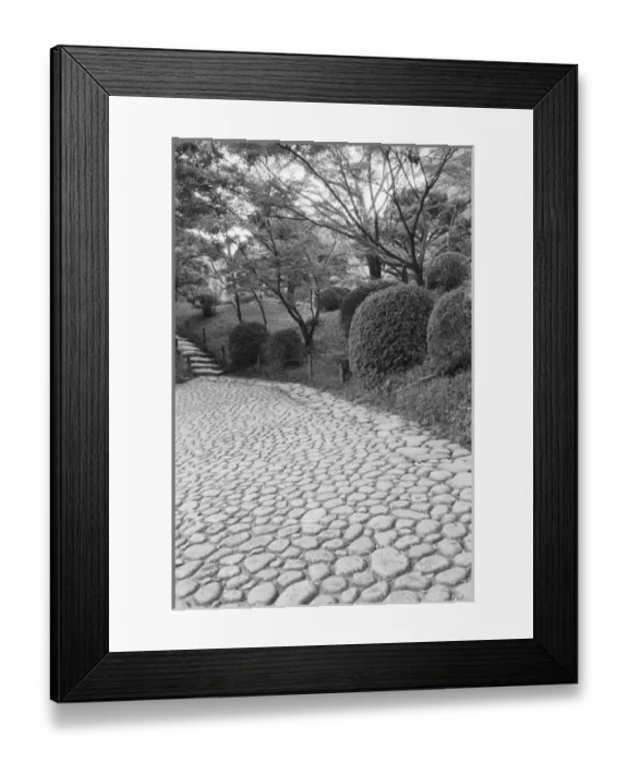 Framed Print : Asia, Japan, Hiroshima. Shukkei, en Garden detail Framed Print : Asia, Japan, Hiroshima. Shukkei, en Garden detail