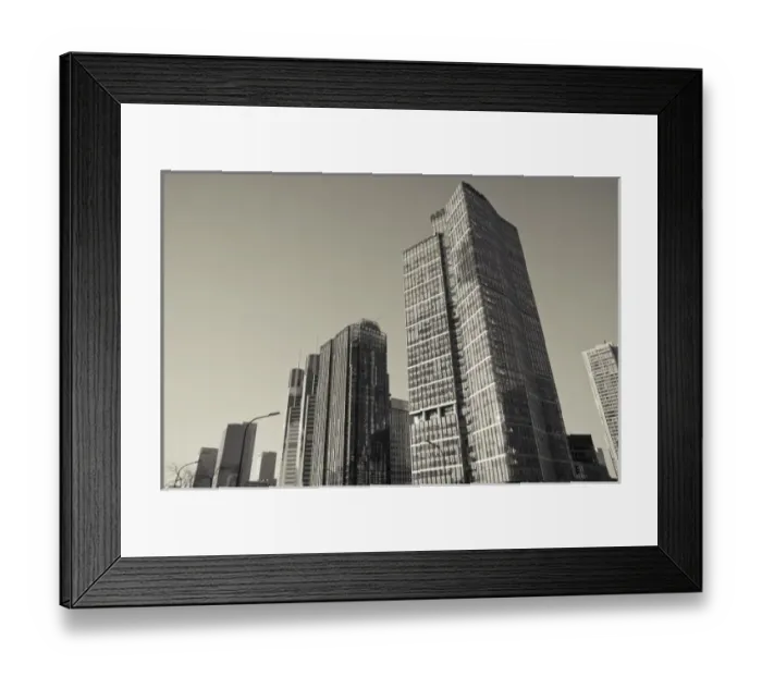 Framed Print : China, Beijing, Chaoyang District. Fortune Plaza Office Tower along Dongsanhuan Zhonglu / morning Framed Print : China, Beijing, Chaoyang District. Fortune Plaza Office Tower along Dongsanhuan Zhonglu / morning