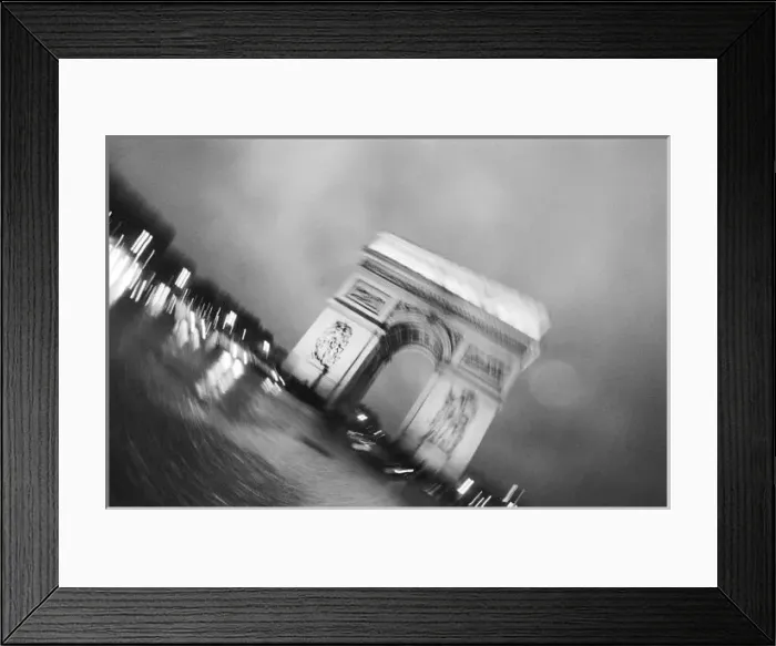 Framed Print : Europe, France, Paris. Spinning Arc de Triomphe Framed Print : Europe, France, Paris. Spinning Arc de Triomphe