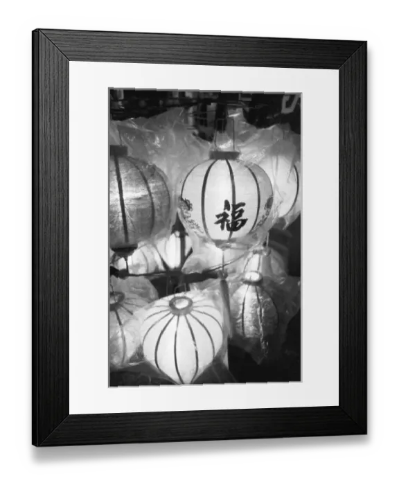 Framed Print : Hoi An Vietnam, Lanterns