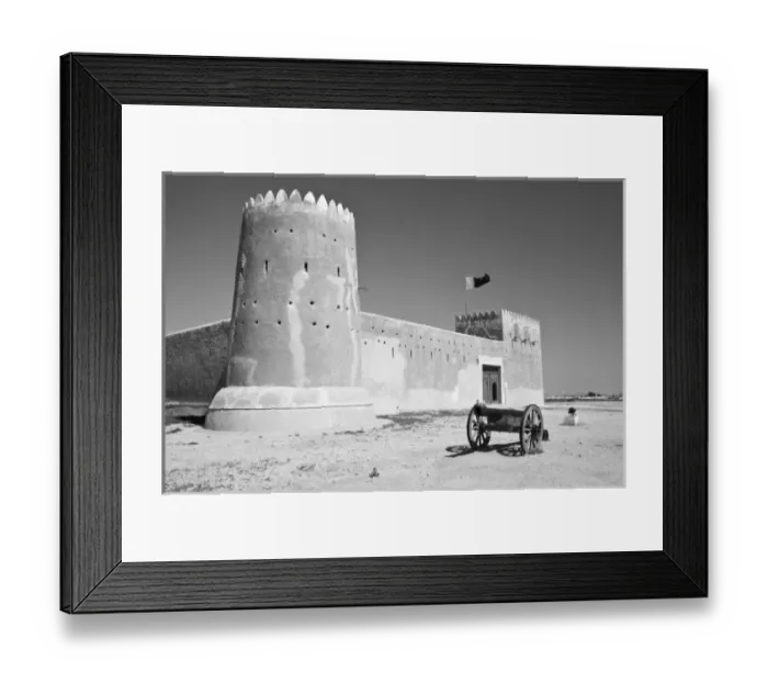 Framed Print : Qatar, Al Zubarah. Al-Zubarah Fort (b. 1938) now the Al-Zubarah Regional Museum Framed Print : Qatar, Al Zubarah. Al-Zubarah Fort (b. 1938) now the Al-Zubarah Regional Museum