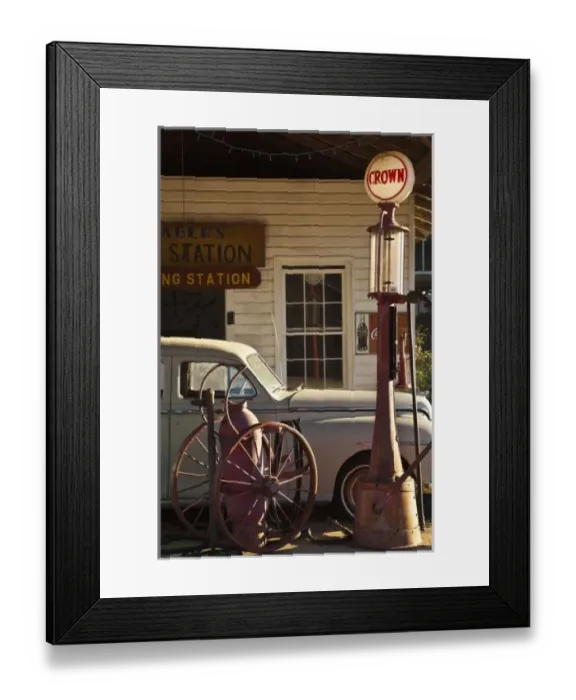 Framed Print : USA, Mississippi, Jackson, Mississippi Agriculture and Forestry Museum, old gas station exhibit Framed Print : USA, Mississippi, Jackson, Mississippi Agriculture and Forestry Museum, old gas station exhibit