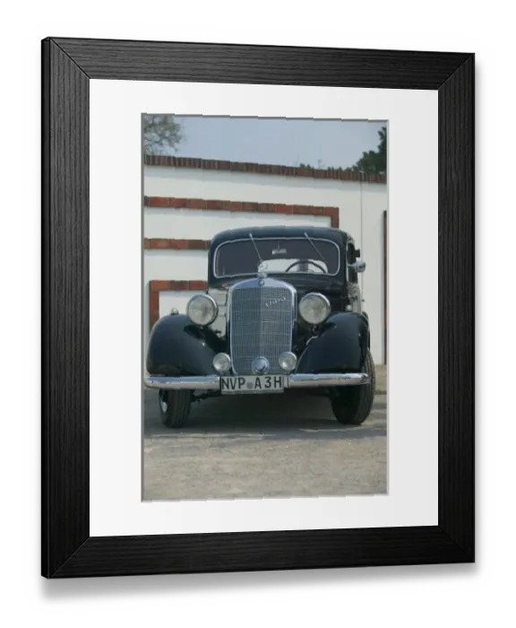 Framed Print : antique mercedes Framed Print : antique mercedes