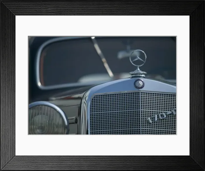 Framed Print : antique mercedes Framed Print : antique mercedes