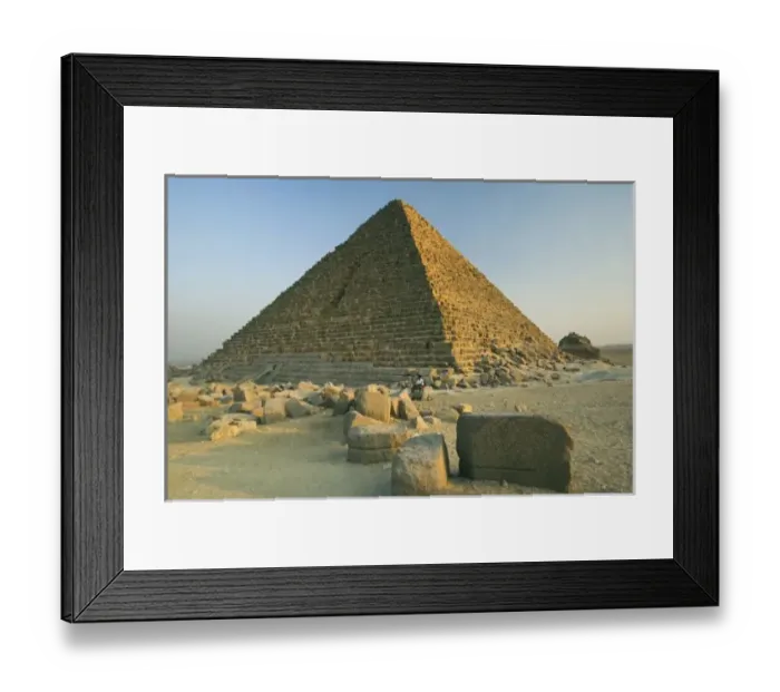 Framed Print : The Pyramids of