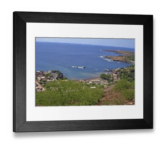 Framed Print : View from the road on Cidade Velha, Santiago Island, Cabo Verde Framed Print : View from the road on Cidade Velha, Santiago Island, Cabo Verde