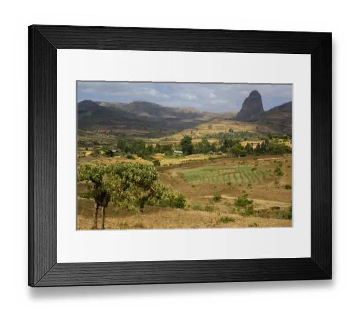 Framed Print : A big scenic view
