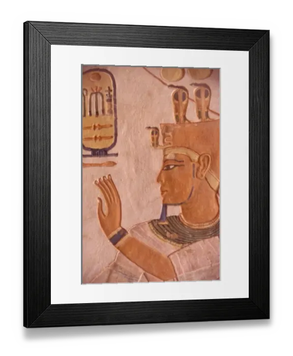 Framed Print : Africa, Egypt, Valley of the Kings. Tomb wall details Framed Print : Africa, Egypt, Valley of the Kings. Tomb wall details